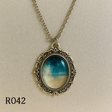 Ethereal Seafoam Shimmer Jewelry Set R42