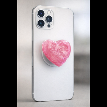 Pink Shimmer Pop-It Style Phone Accessory- Valentine's Collection