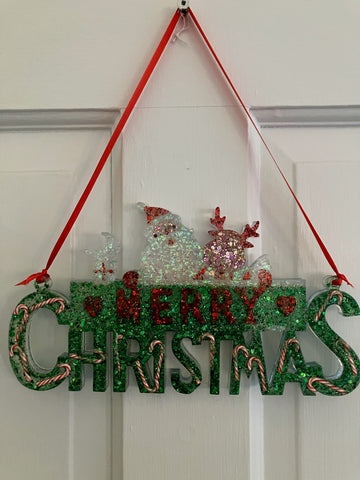 Merry Christmas ornaments